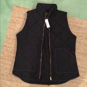 Jcrew black vest